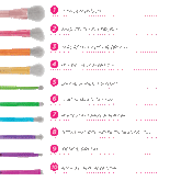 BH Cosmetics Take Me Back To Brazil - 10 Pieces Brush Set